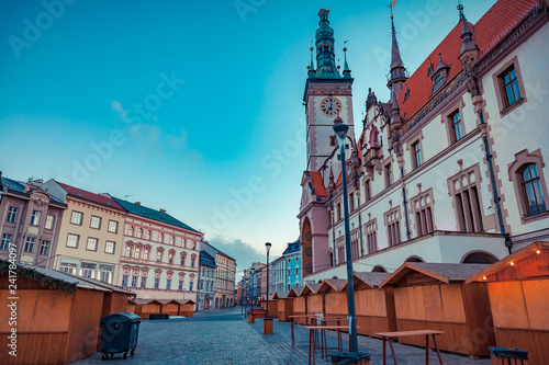 The City of Olomouc in the Czech Republic is preparing for the Christmas markets