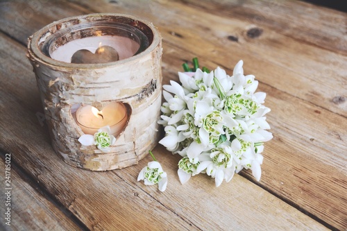 Schneeglöckchen Blumenstrau...