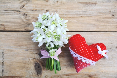 Schneeglöckchen Blumenstrau...