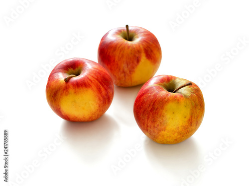 Red-yellow apples