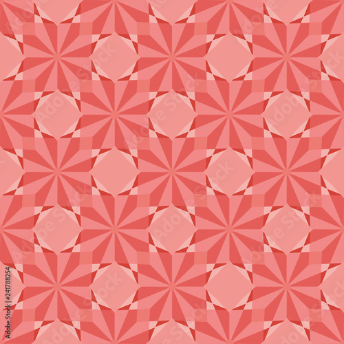 Geometric seamless pattern with rhombuses. Abstract background decoration. Vector illustration for design.
