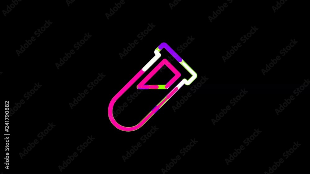 Circles gather in symbol vial. After it crumbles in a line and moves to the camera. Alpha channel black Circles gather in symbol vial. After it crumbles in a line and moves to the camera. Alpha channel black