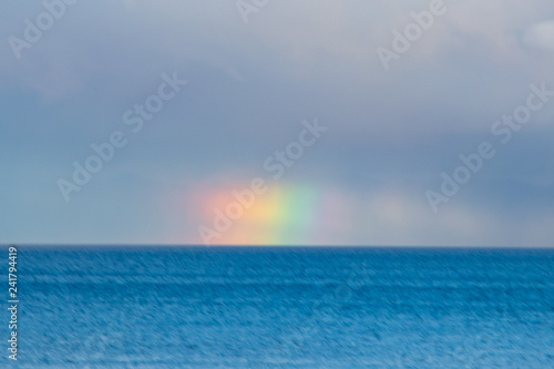 rainbow on horizon © Erica