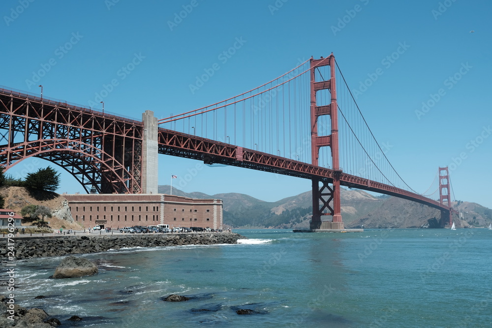 Fototapeta premium Golden gate bridge San Francisco