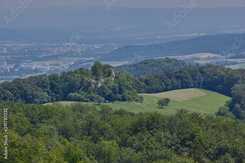 Fototapeta Naklejka Na Ścianę i Meble -  Die Burg Neu-Schauenburg bei Frenkendorf
