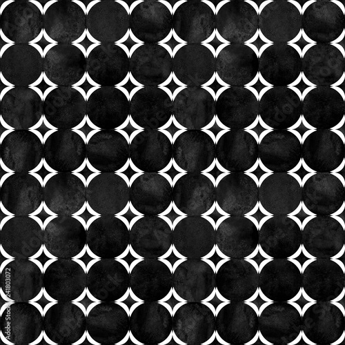 Abstract geometric seamless...