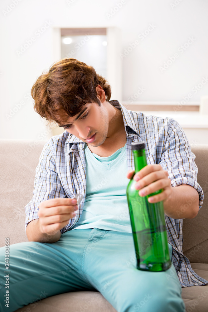 Young man committing suicide with razor blade Young man committing suicide with razor blade