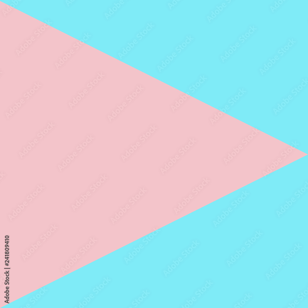 Blue and Pink pastel geometric triangle background