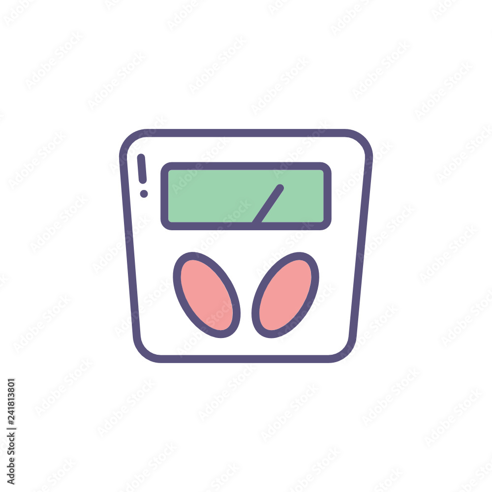 Obraz premium scales icon