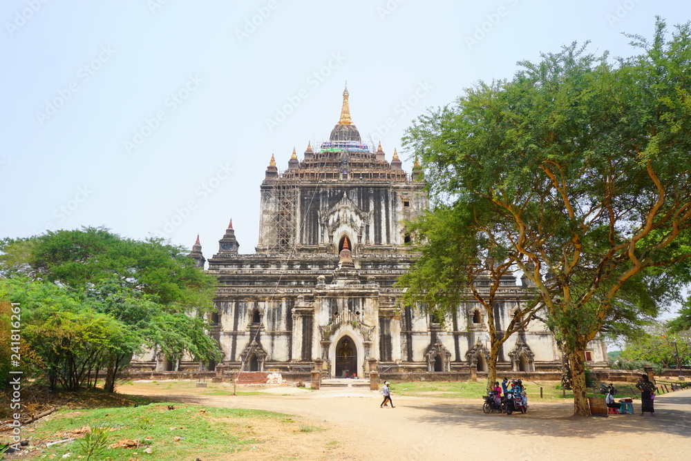 Obraz premium Ruiny świątyni Myanmar