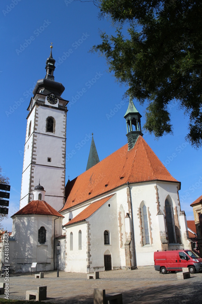 Church of the Nativity of the Blessed Virgin Mary in Písek, Czech republic