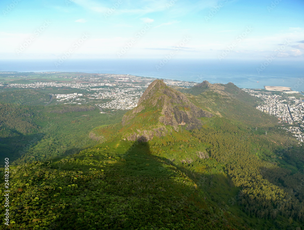 Wild Mauritius mountains