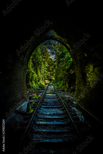 Old train tunnel, HDR