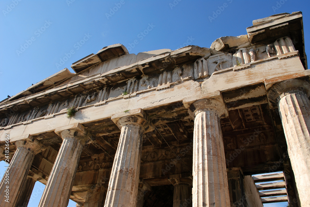The Temple of Hephaestus in Athens, Greece The Temple of Hephaestus in Athens, Greece