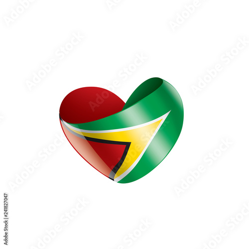 Free Download Guyana flag, vector illustration on a white background - GFXLoad