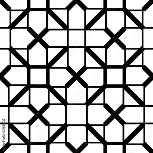 Design seamless monochrome grating pattern