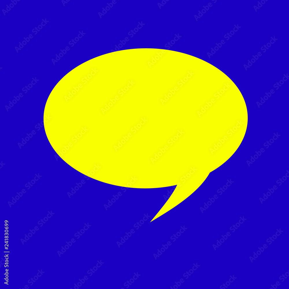 Flat design business Vector Illustration Empty copy space for Ad website promotion esp isolated Banner template. Speech Bubble Oval Shaped in Solid Color Circular Text Space with Tail Flat design business Vector Illustration Empty copy space for Ad website promotion esp isolated Banner template. Speech Bubble Oval Shaped in Solid Color Circular Text Space with Tail
