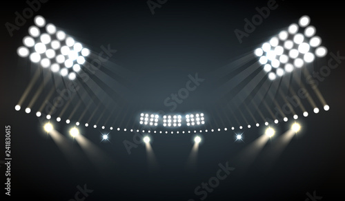 Stadium Lights Background