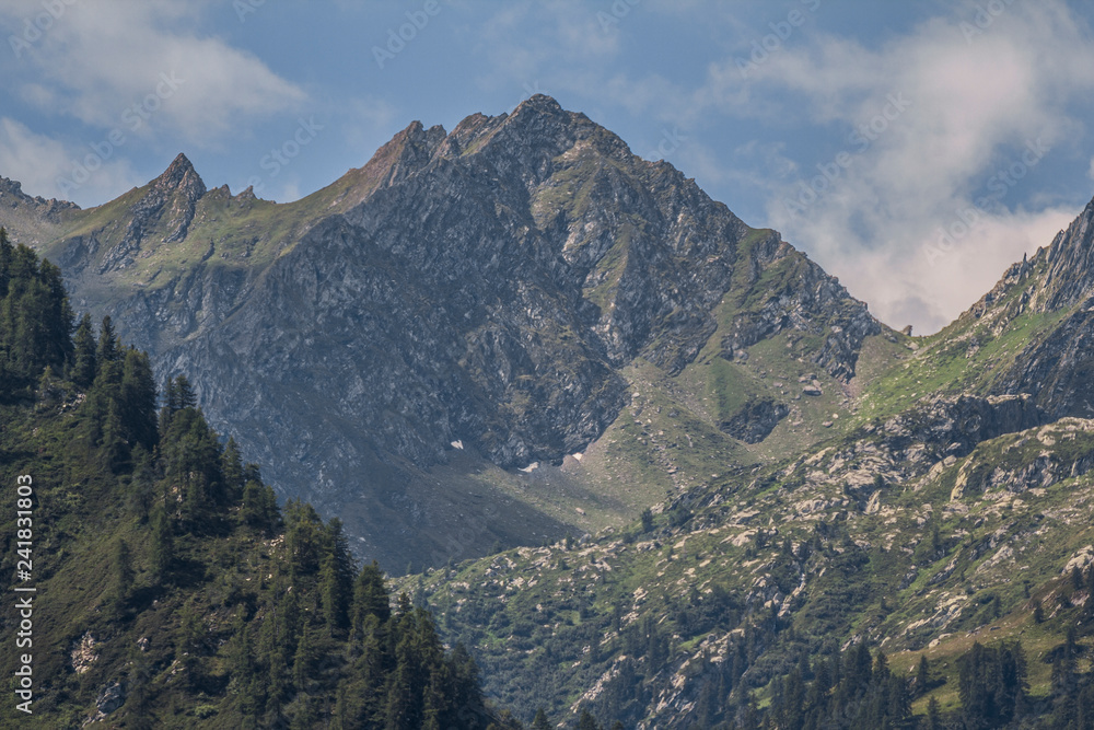 Mountain's landscape of the Alps Mountain's landscape of the Alps