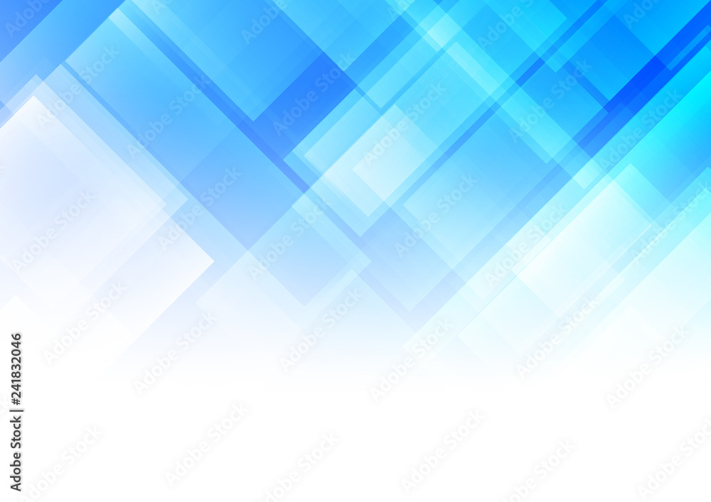 Abstract blue background with square shapes Abstract blue background with square shapes
