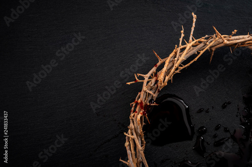Fotografie Easter holidays, christian celebration of Jesus resurrection and the Passion of