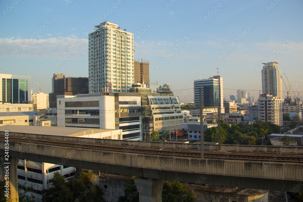 Beautiful view of the skyscrapers of Bangkok, Thailand Beautiful view of the skyscrapers of Bangkok, Thailand