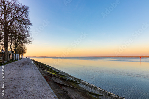 Flussdelta in Frankreich