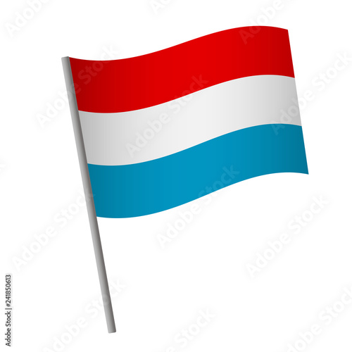 Free Download luxembourg flag icon - GFXLoad