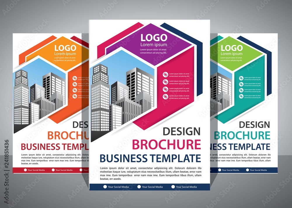 Business abstract vector template. Brochure design, cover modern layout, annual report, poster, flyer in A4 with colorful triangles, geometric shapes for tech, science, market with light background Business abstract vector template. Brochure design, cover modern layout, annual report, poster, flyer in A4 with colorful triangles, geometric shapes for tech, science, market with light background