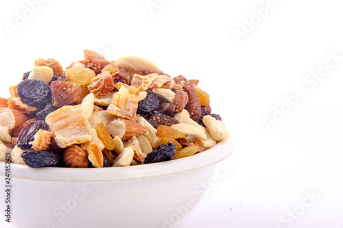 mix dry fruits in bowl