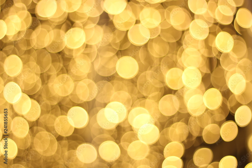 Yellow Bokeh background Yellow Bokeh background