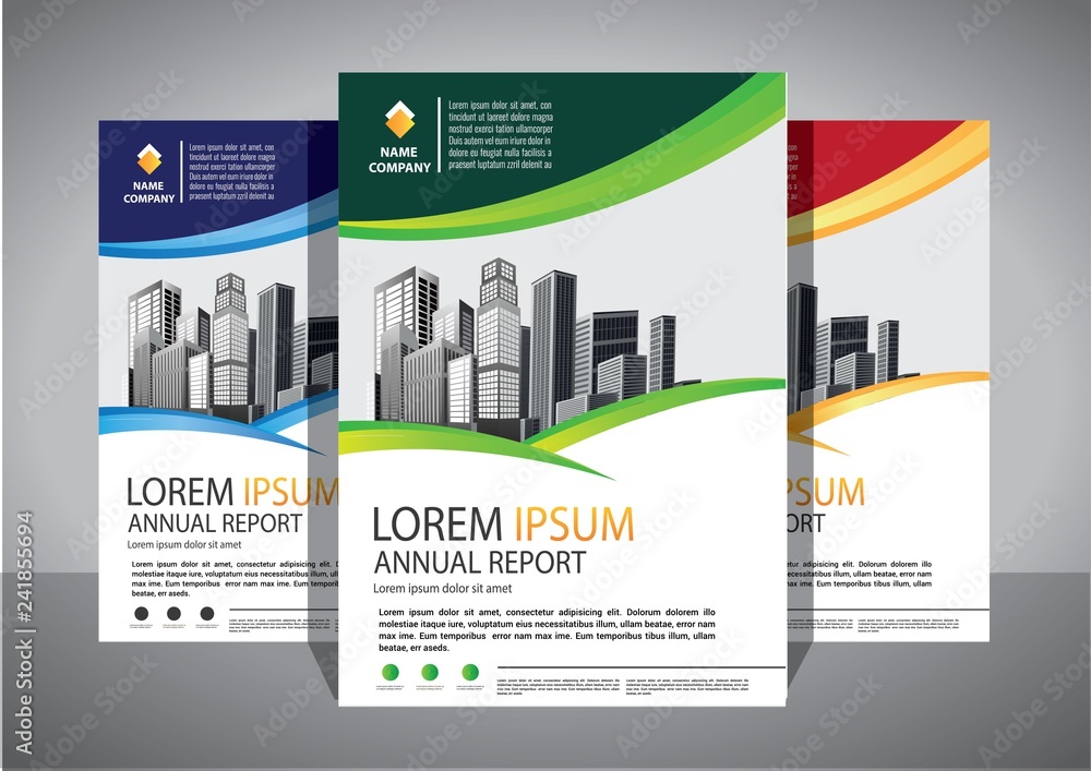 Business abstract vector template. Brochure design, cover modern layout, annual report, poster, flyer in A4 with colorful triangles, geometric shapes for tech, science, market with light background Business abstract vector template. Brochure design, cover modern layout, annual report, poster, flyer in A4 with colorful triangles, geometric shapes for tech, science, market with light background