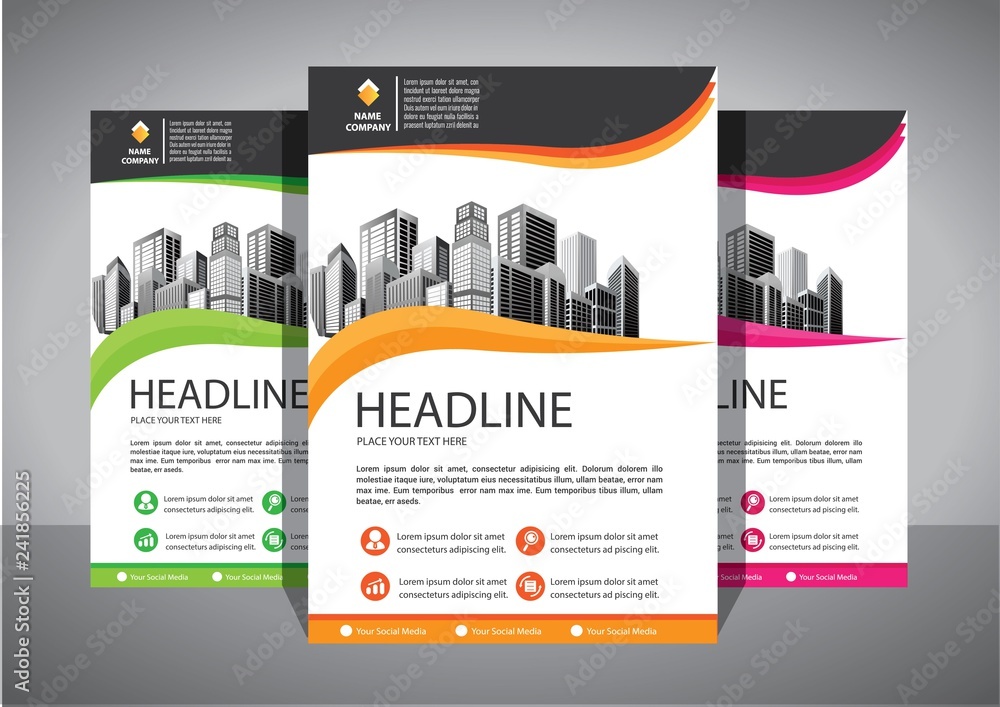 Business abstract vector template. Brochure design, cover modern layout, annual report, poster, flyer in A4 with colorful triangles, geometric shapes for tech, science, market with light background Business abstract vector template. Brochure design, cover modern layout, annual report, poster, flyer in A4 with colorful triangles, geometric shapes for tech, science, market with light background