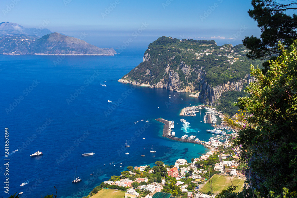 View of Capri Italy