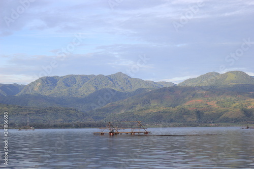  the hills of Lake Singkarak