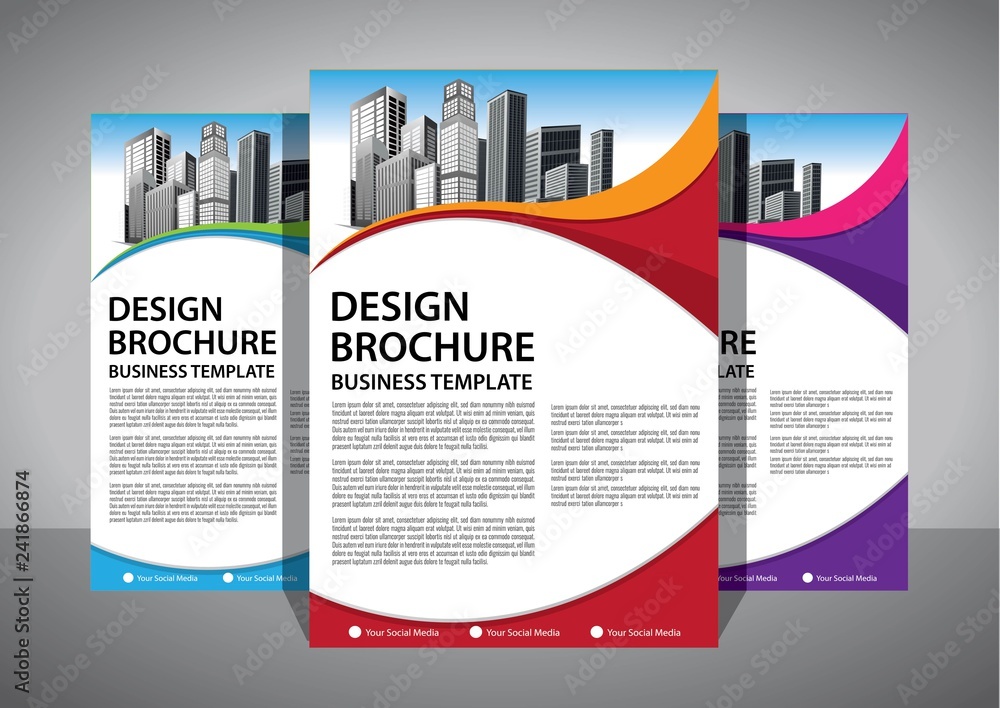 Business abstract vector template. Brochure design, cover modern layout, annual report, poster, flyer in A4 with colorful triangles, geometric shapes for tech, science, market with light background Business abstract vector template. Brochure design, cover modern layout, annual report, poster, flyer in A4 with colorful triangles, geometric shapes for tech, science, market with light background