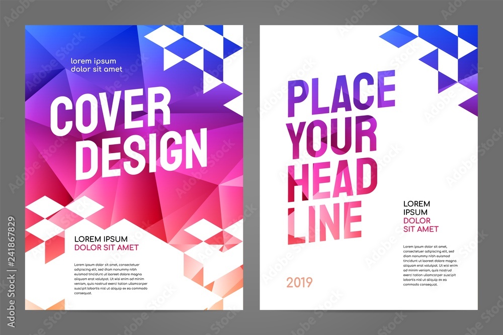 Fototapeta premium Layout poster template design for sport event, tournament, championship or ice hockey. Slovakia 2019.