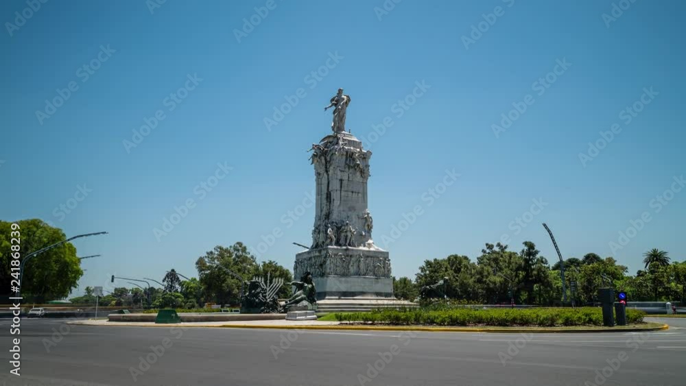 Buenos Aires, Argentina, Traffic Circle, Long Exposure Timelapse Video Buenos Aires, Argentina, Traffic Circle, Long Exposure Timelapse Video