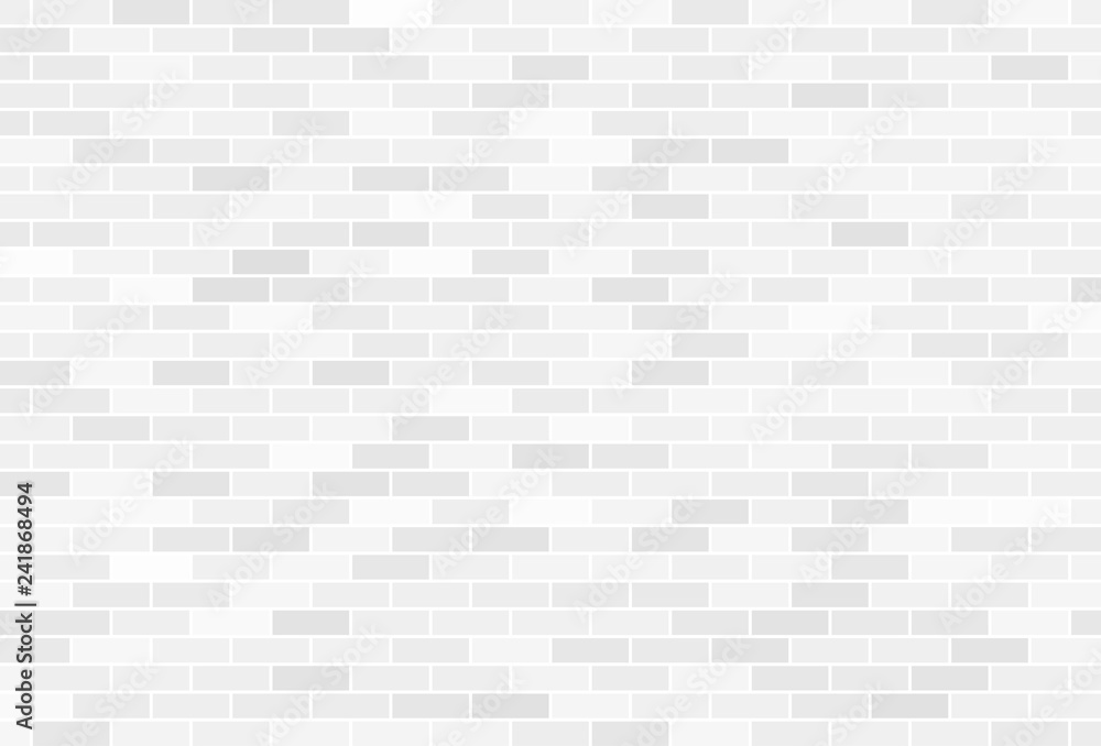White brick wall background White brick wall background