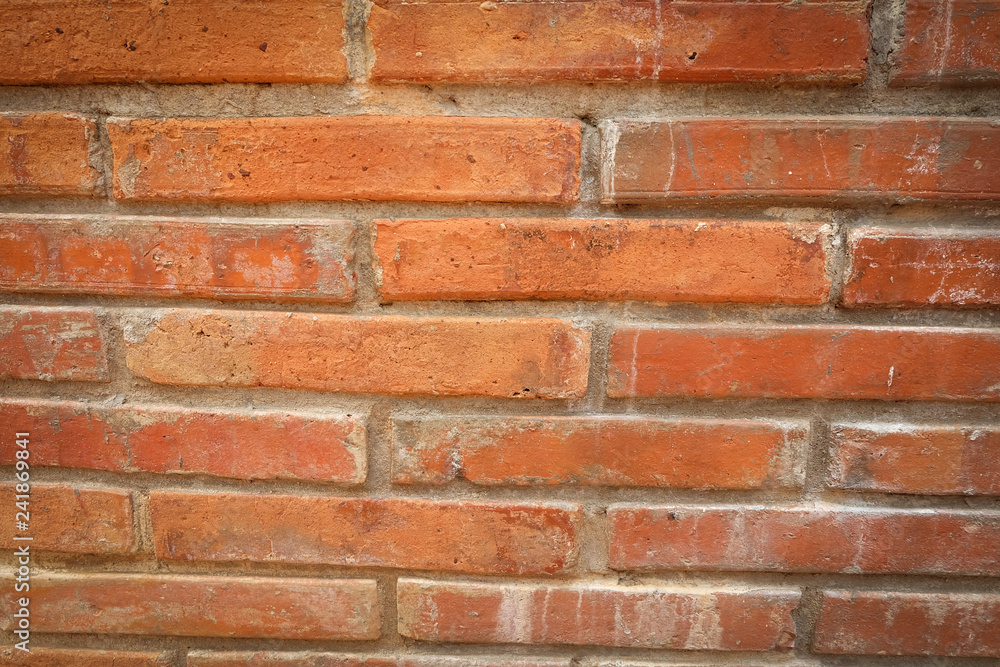 The brick background texture. The brick background texture.
