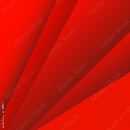 Abstract vector background with overlap red lines