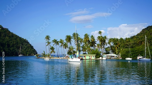 Marigot Bay, Sainte Lucie photo