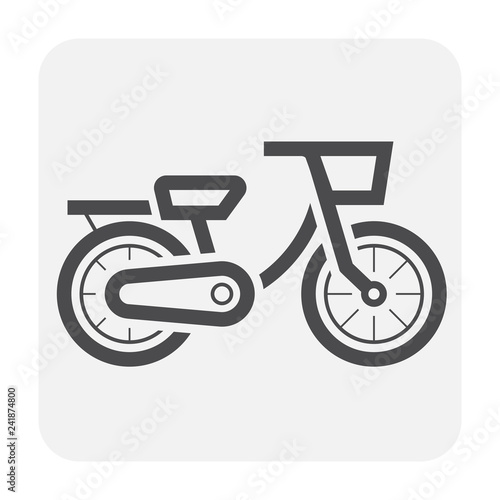 bike icon black