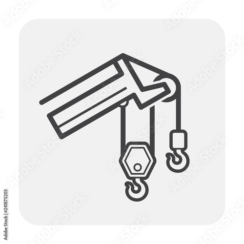 crane hook icon