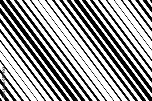 Vector diagonal striped horizontal background. Geometric seamless pattern.