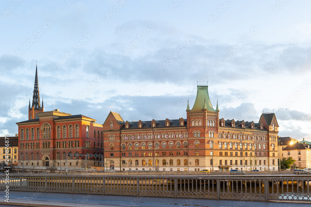 Norstedt Building in Stockholm, Sweden
