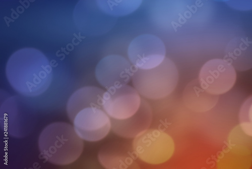 bokeh blurred abstract colorful background, defocused light