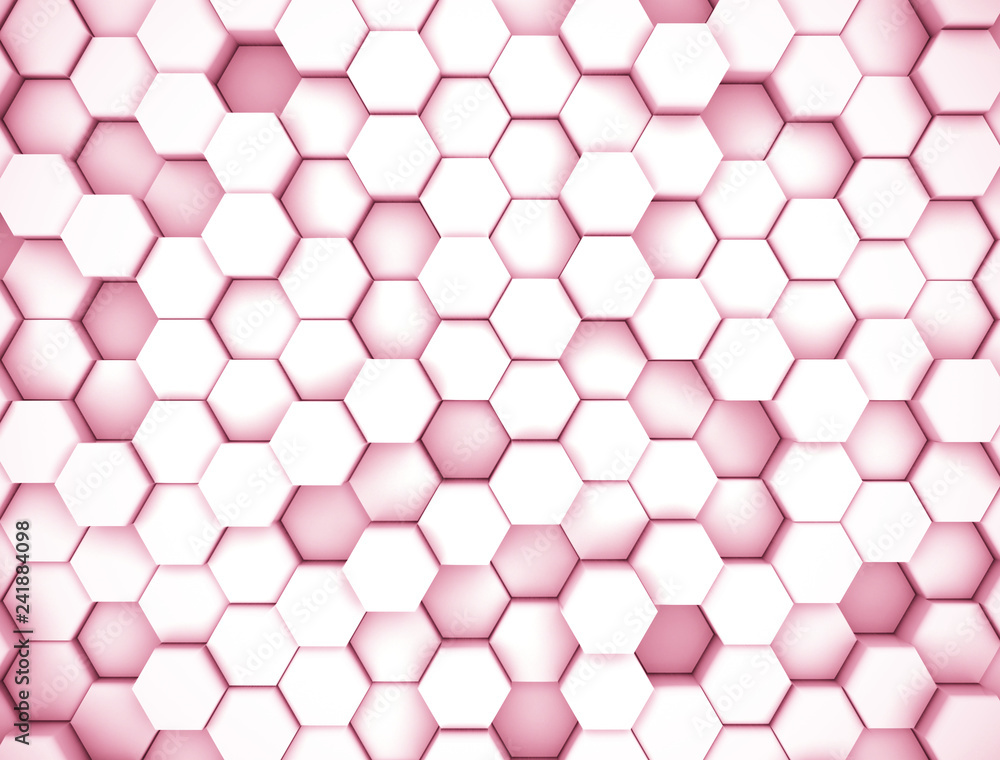 Abstract Tech Honeycomb Background hexagonal shapes 3D Abstract Tech Honeycomb Background hexagonal shapes 3D