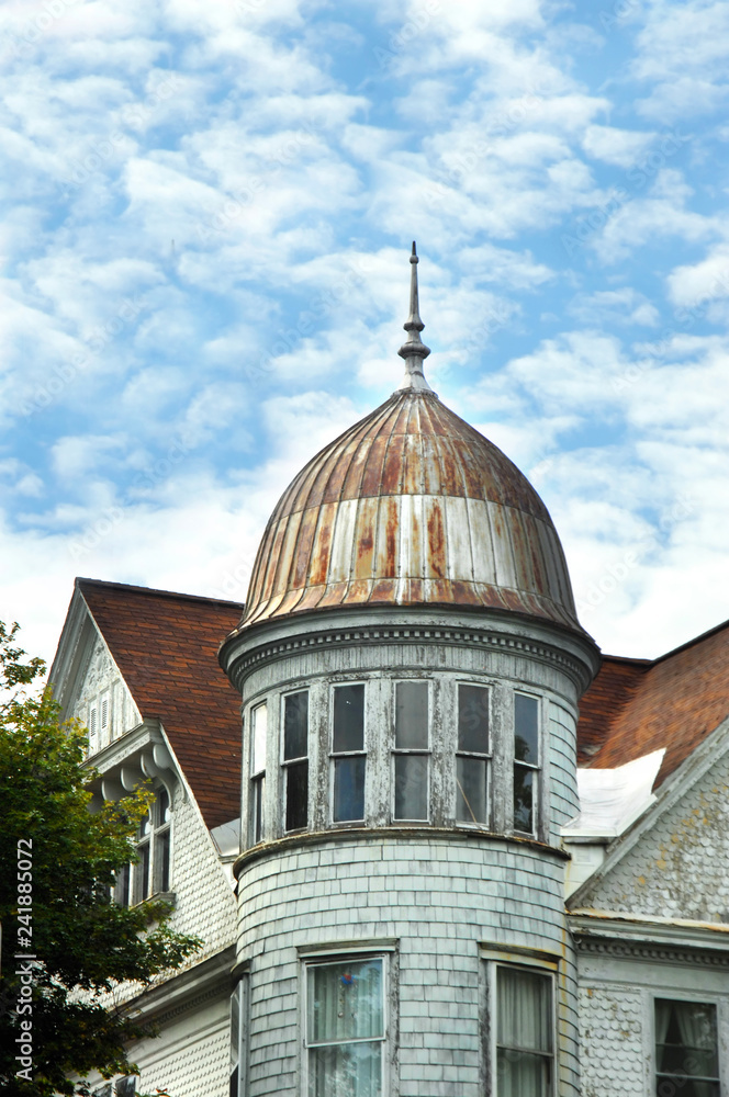 Fototapeta premium Copper top Dome on Home