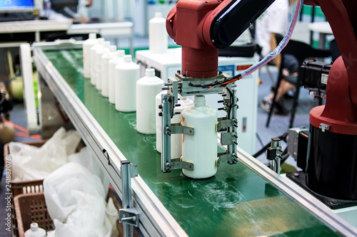 Ceramic bottle production workshop photo